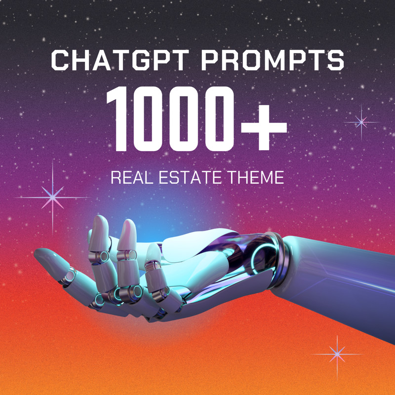 1000+ ChatGPT Prompts Imobilien in Englisch mit PLR Rechte