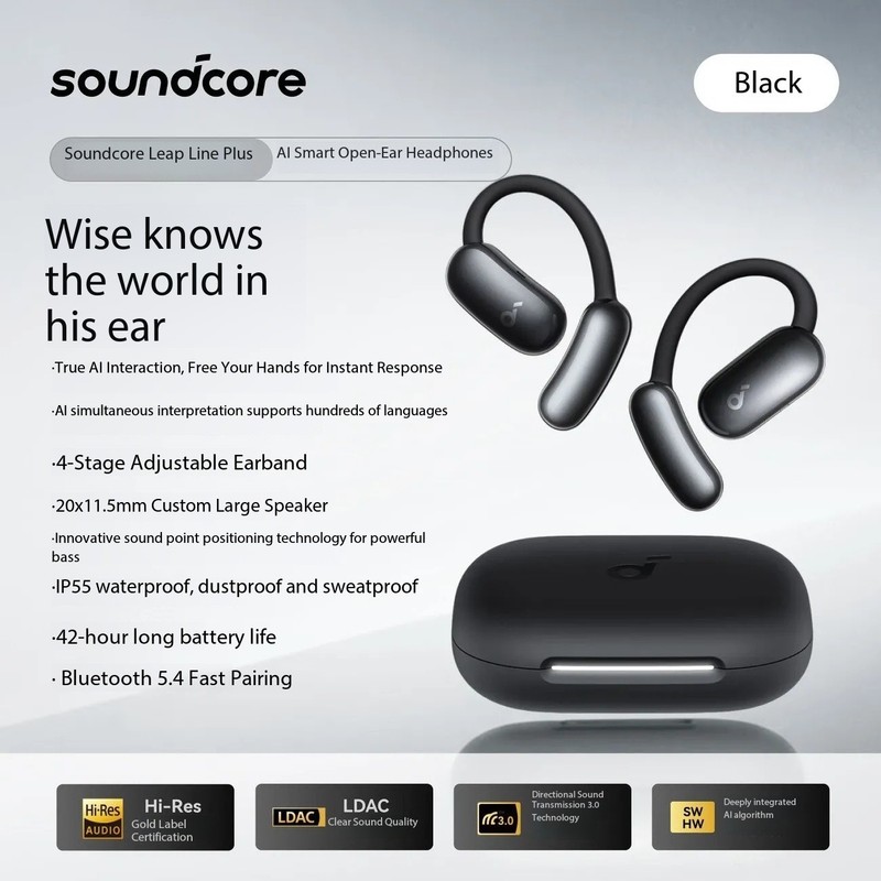 Shengkuo Feiyue Line Plus Bluetooth Earphones AI Translation Suitable for Apple gallery