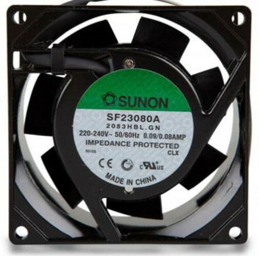 SUNON SF23080A-2083HSL.GN Cooling fan 220-240V 0.09/0.08AMP 80x80x38mm