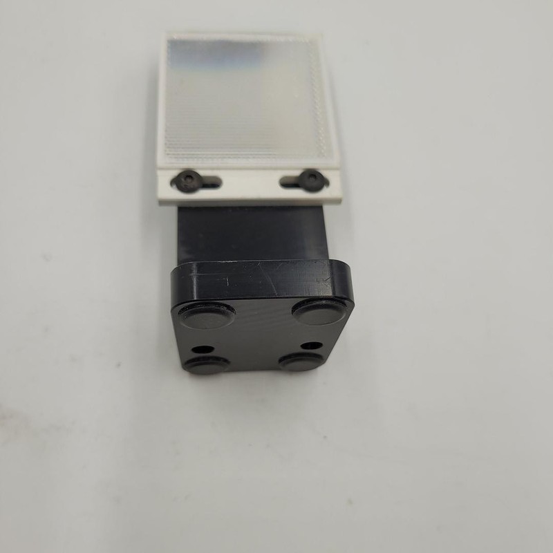 PHOTOEYE REFLECTOR (2" X 2") MOUNTED ON SELF STANDING BLACK ALUMINUM T gallery