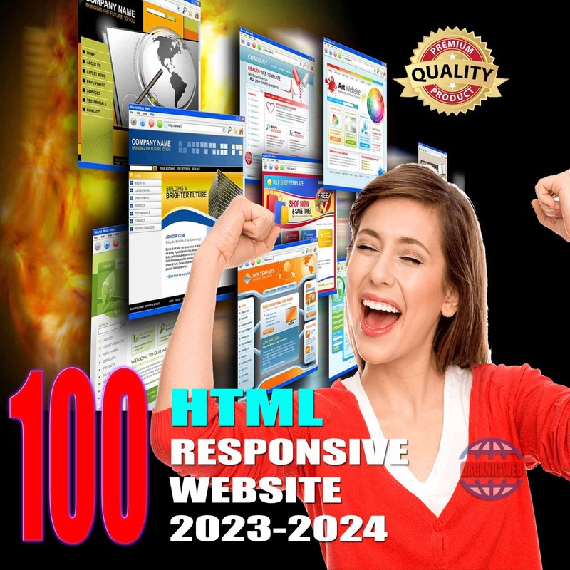 HQ 100 HTML Responsive Website Templates – Multiple Categories – Html5- 23/24