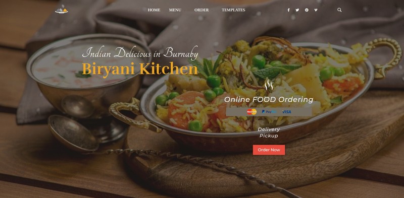Working Website Template with Online Ordering System gallery
