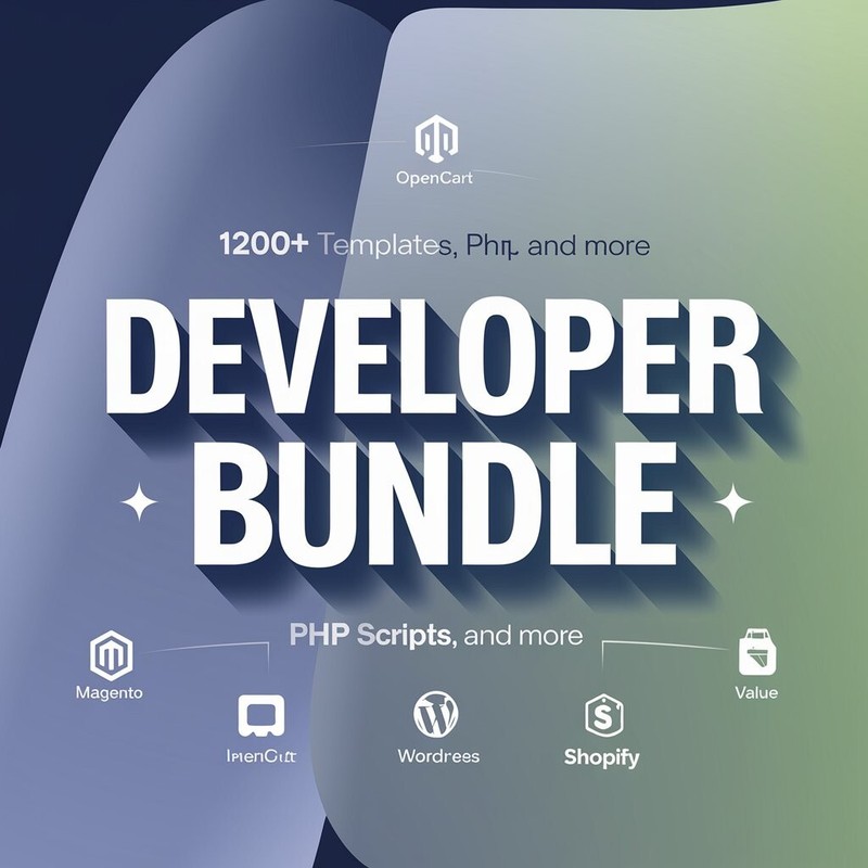 Developer Bundle | 1200+ Templates, HTML Sites, PHP Scripts, Mobile Apps, & More gallery