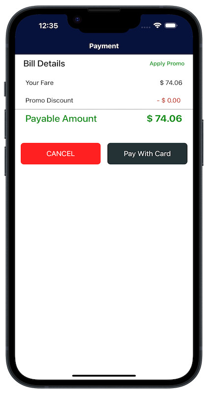 Exicore Taxi Mobile App | React Native Ride Booking Solution | Android & iOS gallery