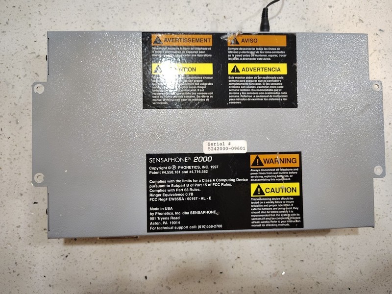 Sensaphone 2000 Autodialer Telemetry Remote Monitoring System gallery