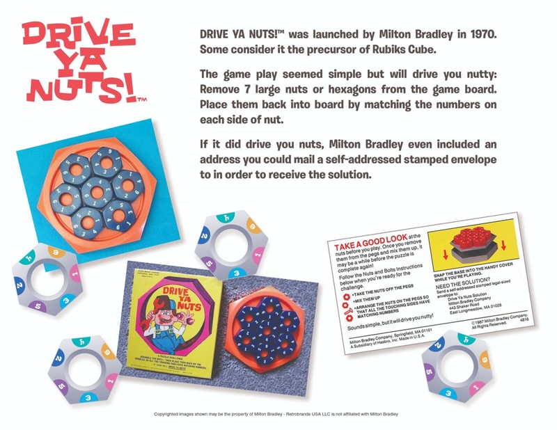 Trademark for the Nostalgic Brand "DRiVE YA NUTS!" Available to License gallery