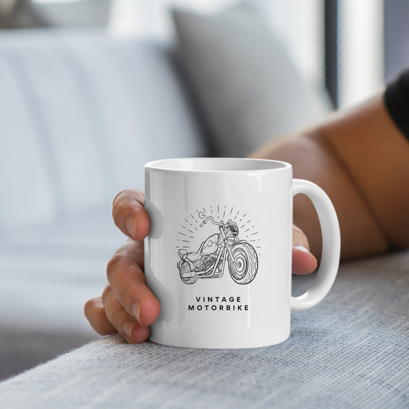 Canva Templates Pro -Grey and White Minimalist Coffee Mug Mockup Instagram Post gallery