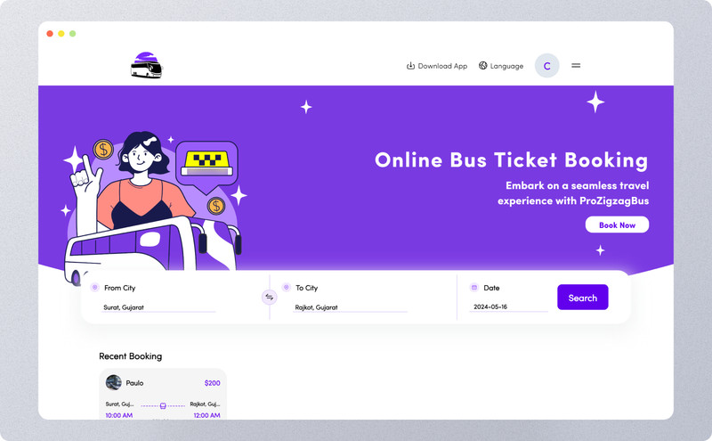 TripBus – Flutter Multi-Vendor Bus Ticket Booking App | Reservation System gallery