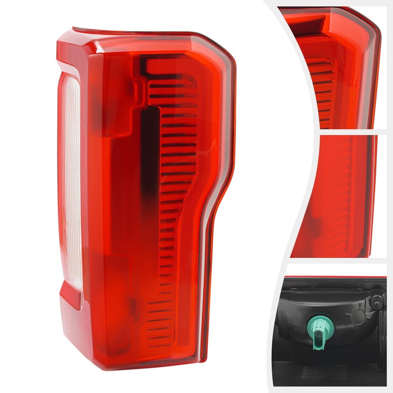2023-2024 Ford F250 F350 Super Duty Right Halogen Taillight No Blind Spot gallery