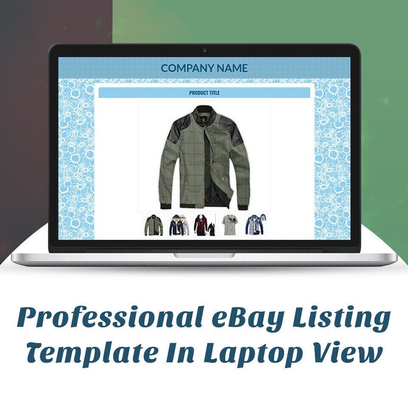eBay Listing Template Responsive Mobile Design HTML Professional Design gallery