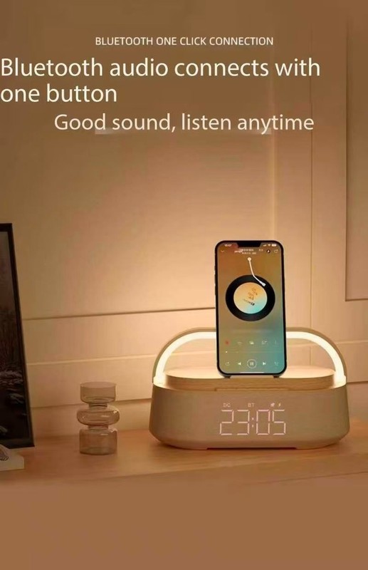 Kuangxiang Portable Multi-Function Wireless Charging Bluetooth Speaker gallery