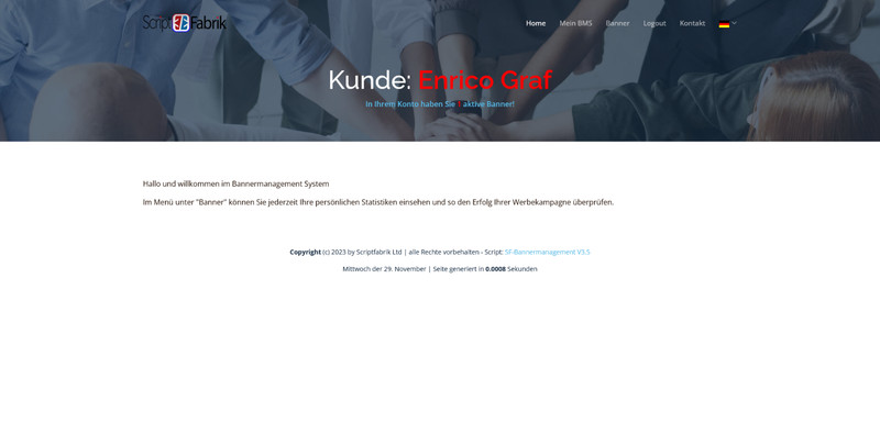 BMS V3.6 - Banner Management System - 11.2023 - Responsive - Multilingual gallery