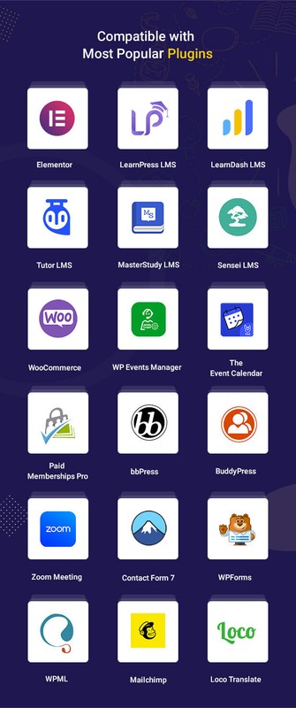 Edubin 9.4.3 - Education Wordpress Theme Websites GPL LearnPress LMS, Tutor LMS gallery