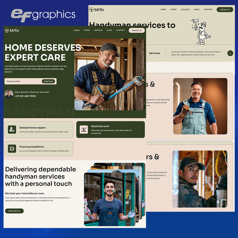 CUSTOM WEBSITE DESIGN PACKAGE - PROFESSIONAL & MOBILE READY gallery
