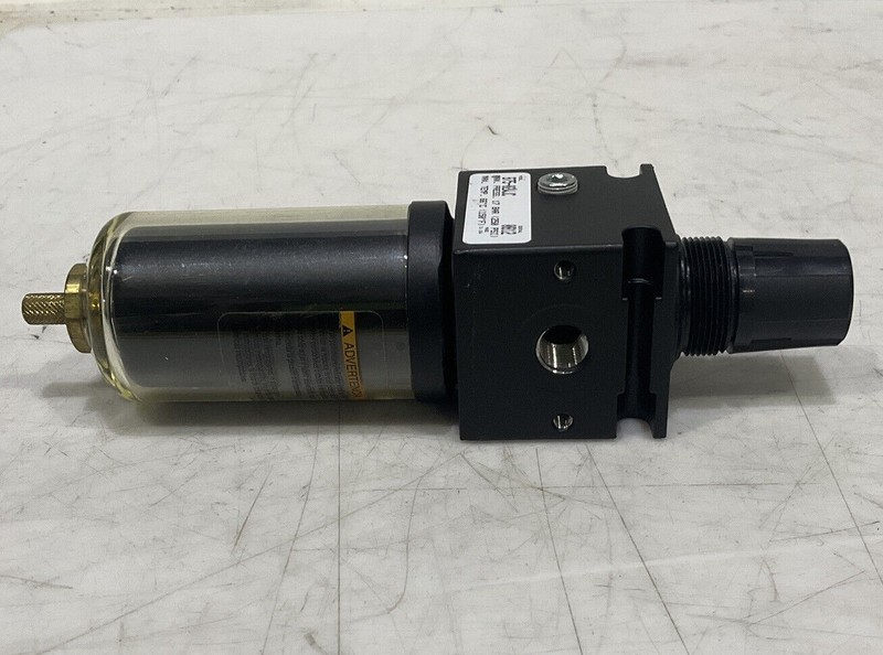 PARKER WATTS B75-02WJC 250PSI 125F MANUAL TWIST DRAIN 1/4” NPT FILTER REGULATOR gallery