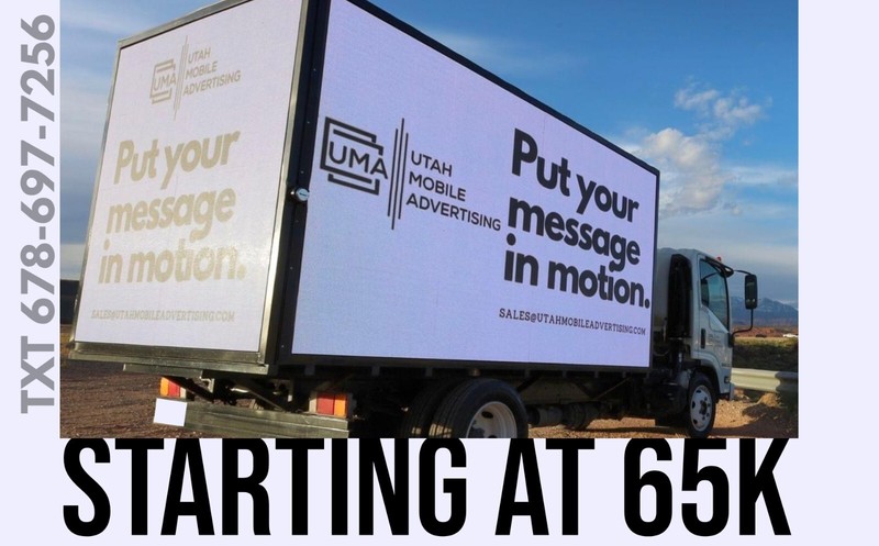 Digital Advertising Truck Led billboard Truck P5 All Weather Proof Turn Key