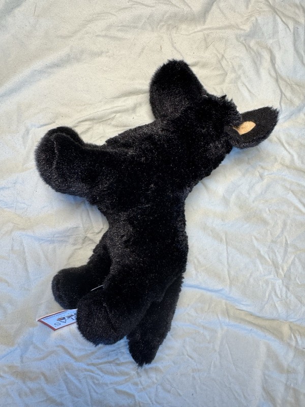 Harko 8" Black German Shepherd Plush Stuffed Animal Dog Douglas Cuddle Toy gallery