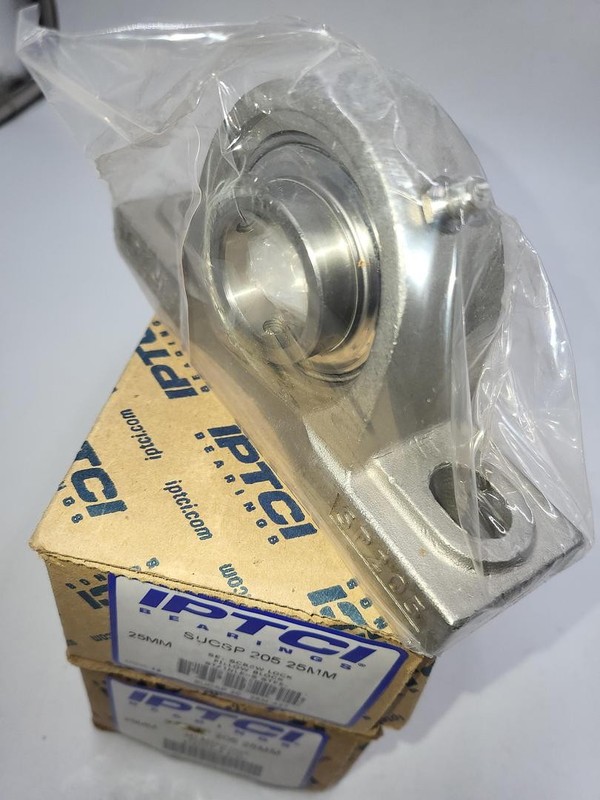 IPTCI stainless bearings SUCSP 205 25MM set screw lock pillow block *NEW* gallery