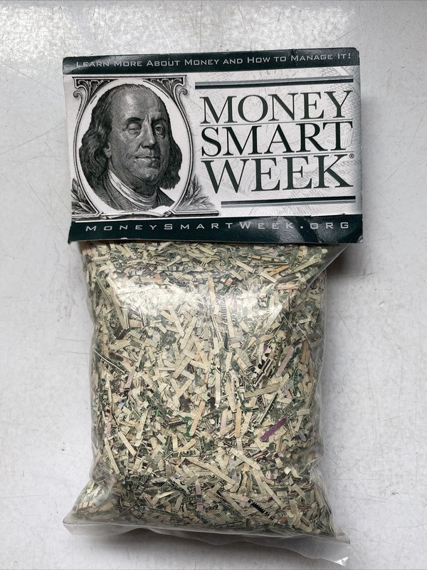 Money Smart Week Shredded Money Package