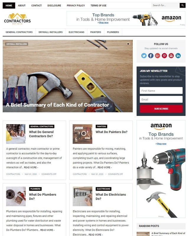DFY CONTRACTORS WORDPRESS THEME+FREE SETUP PRE-DESIGNED BANNERS AND ADS