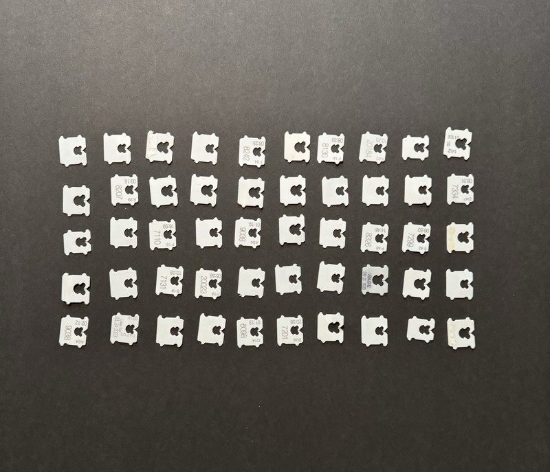 Plastic Bread Tabs Clips Tags Tater Tabs Bag of 50 Crafts