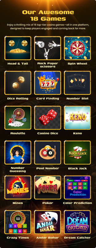 Premium Online Casino & Prediction Platform Website For Sale gallery