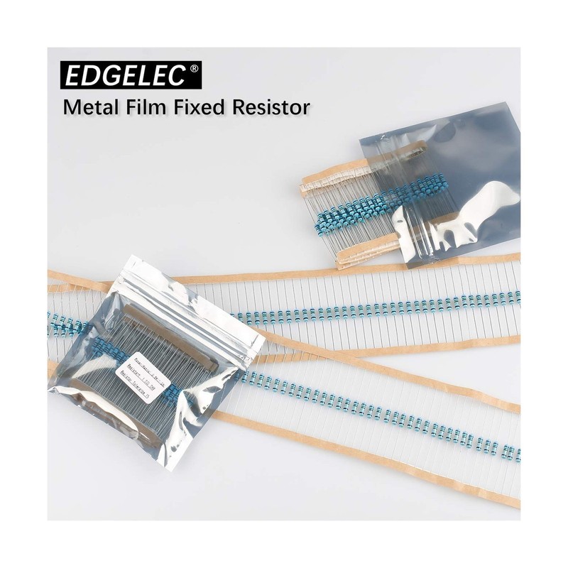 100pcs 4.7K ohm Resistor 1/2w (0.5Watt) ±1% Tolerance Metal Film Fixed Resi gallery