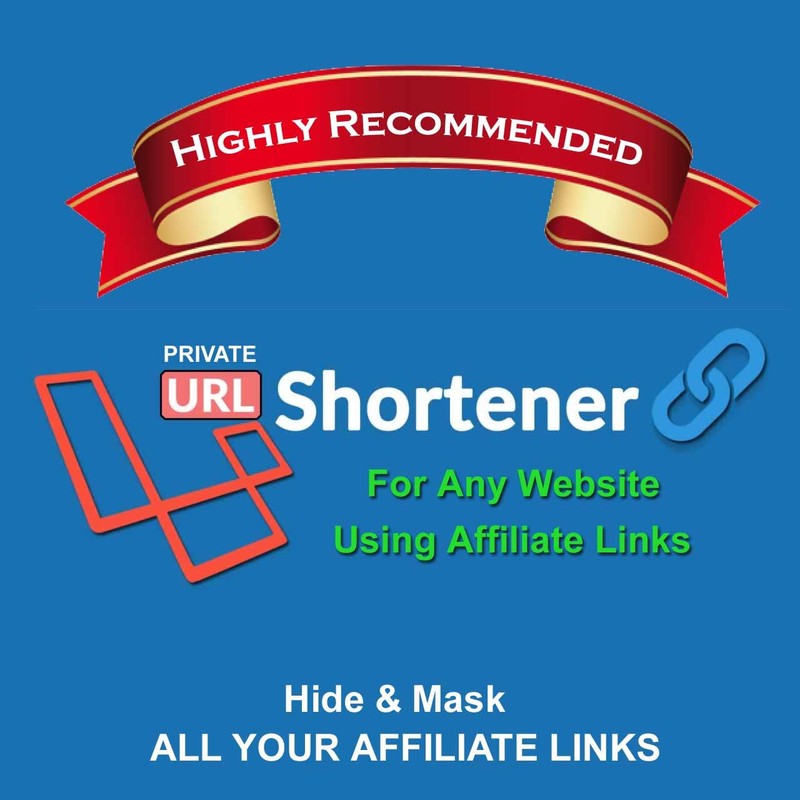 Turnkey Simple URL SHORTENER PHP Script | Hide Affiliate Links- no SQL - Adsense gallery