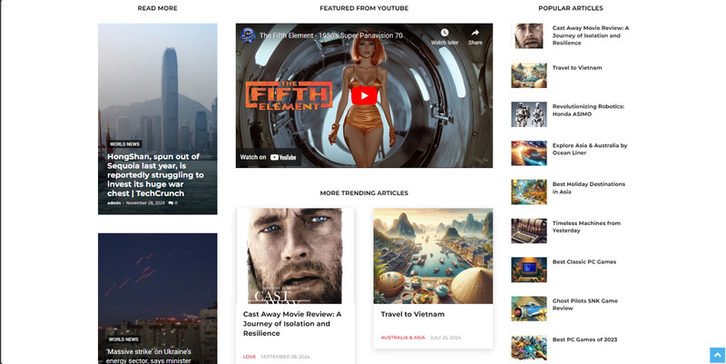 Automated Tech News Website Google AdSense Lightning-Fast Server Hosting gallery