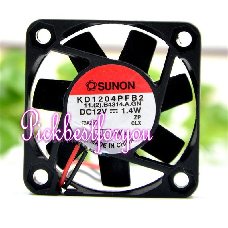 SUNON KD1204PFB2 11.2.B4314.A.GN Cooling fan DC12V 1.4W 40X10mm 2pin #ME93 QL
