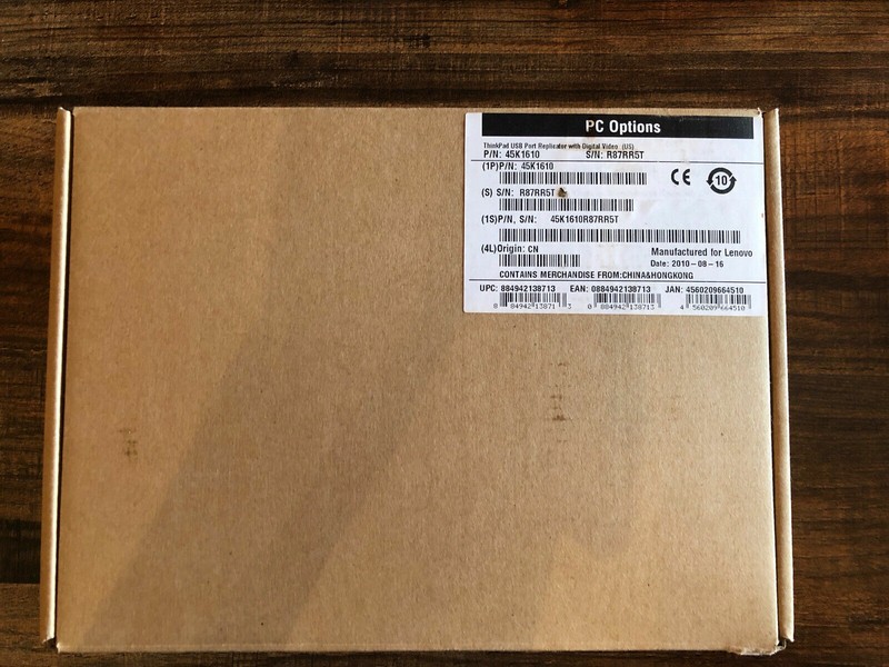 Lenovo ThinkPad M01060 USB 2.0 Port Replicator w/ Digital Video 51J0246 Warranty gallery
