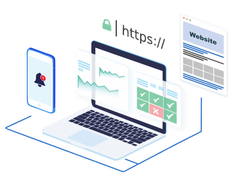 Website Monitoring that fits your needs and ensures your online presence!