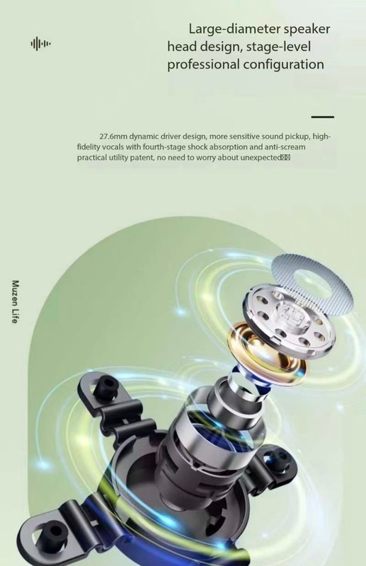 Elvis Audio Inspiration Little Planet Microphone Bluetooth Speaker Home Singing gallery