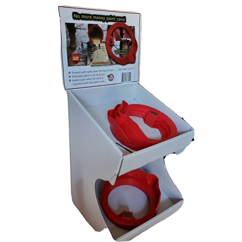 3 in 1 Pour N Paint Ring Painting Product Invention & U.S. Patent For Sale gallery