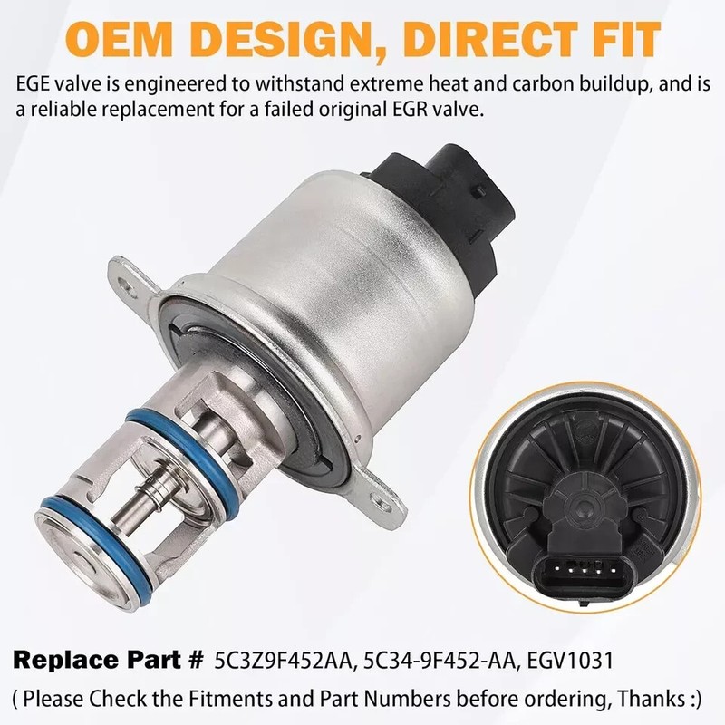 6.0 Valvula Powerstroke Egr Para Ford F250 F350 F450 F550 Super Duty E350 E45... gallery