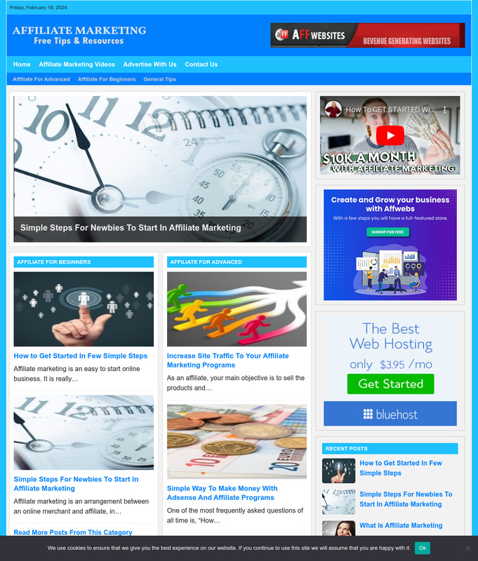 Affiliate Marketing Website Business For Sale: Ready-to-Launch Free Installation