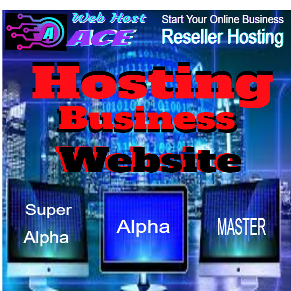 Master Reseller Web Hosting Biz Website & Billing-Autoresponder-Free Digital PLR