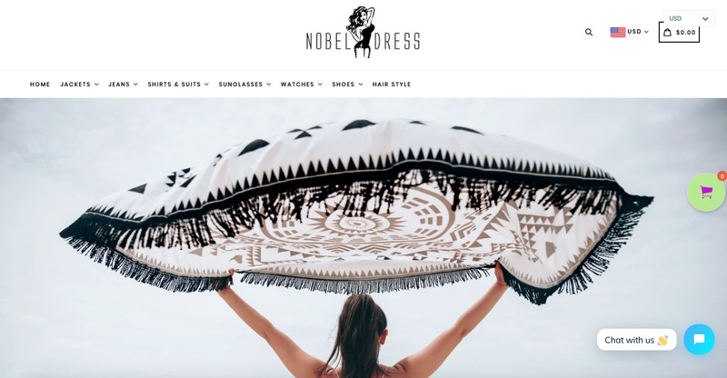 Shopify Store - nobeldress.com - gallery