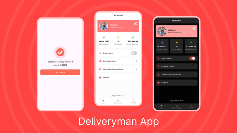 YumGo Multi-Branch Food Delivery Flutter App | Laravel Admin Panel + Website gallery