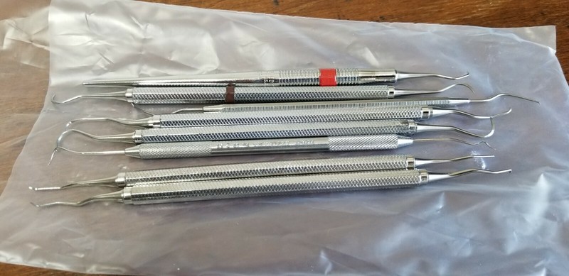 LOT x8 DENTAL MEDICAL INSTRUMENT TOOLs – HU-FRIEDY IMMUNITY