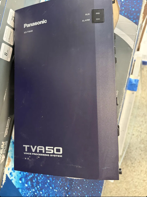 panasonic kx-tva50, Voice processing system, Used, Blue/black