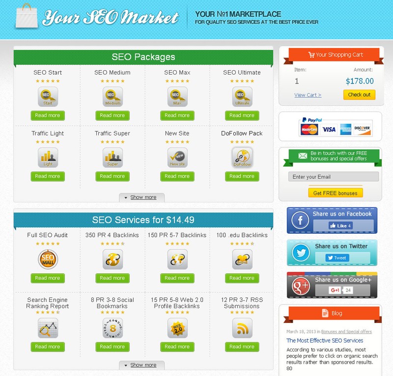 SEO Services Reseller Business Website + Free Hosting