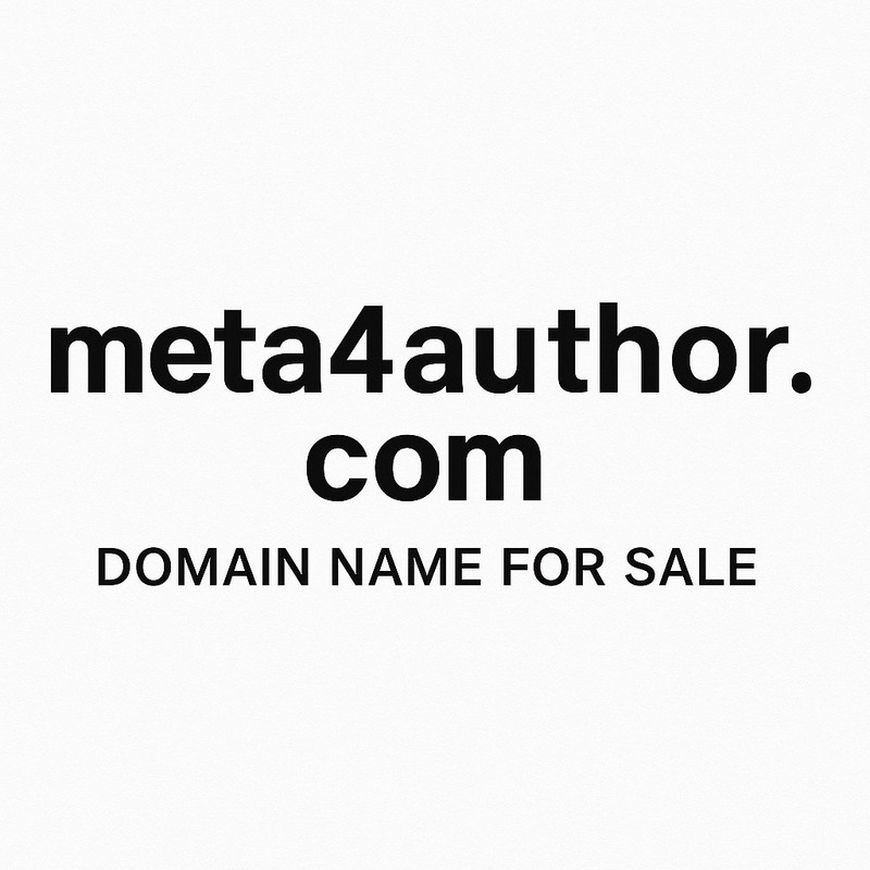 Meta4Arthur.com – premium Domain name for Authors, Writers, and Contant Creat