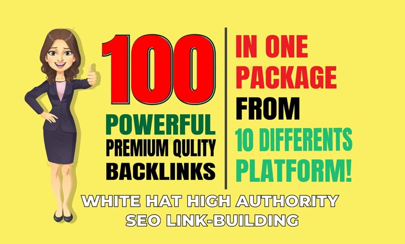 200 POWERFUL SEO BACKLIMKS (100 EDU + 100 PR9 Links) from 10 Different Platforms