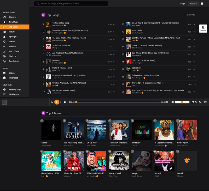Soundra - Music Sharing & Streaming PHP Platform | SaaS Ready | Full Source Code gallery