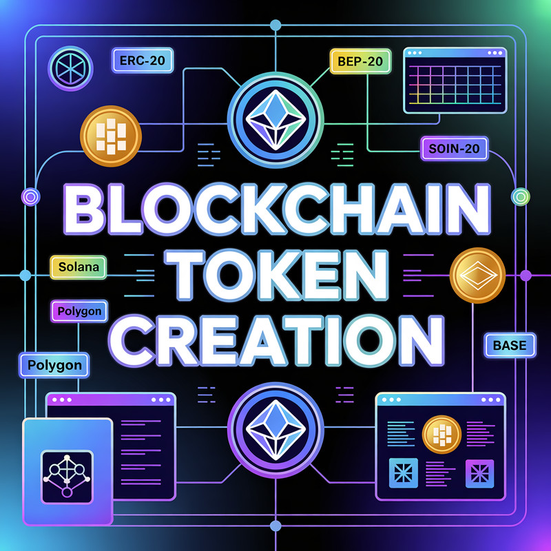 ERC20 BEP20 Token Creation for Your Crypto Project | Dev Services