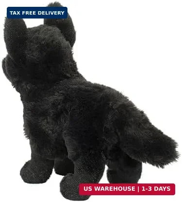 Douglas Harko Black German Shepherd Dog Plush Stuffed Animal gallery