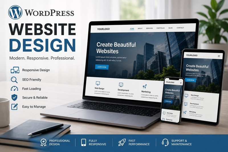 Professional WordPress Website Design | Business Website | Search Engine Ready