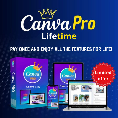 Canva Premium Private Invitation + All Ai Apps + All Inclusive Lifetime
