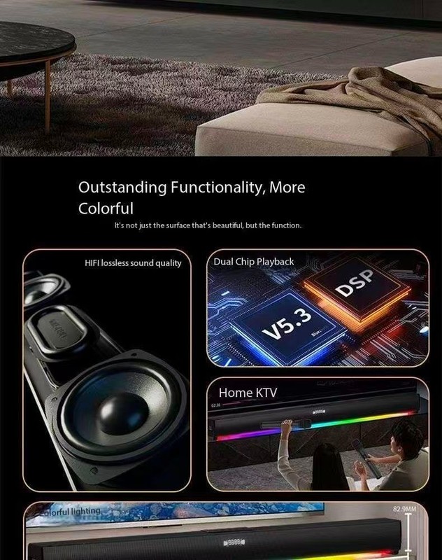 TV sound home theater for home living room karaoke microphone singing machine gallery